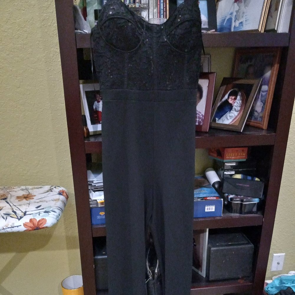 Black jumpsuit
